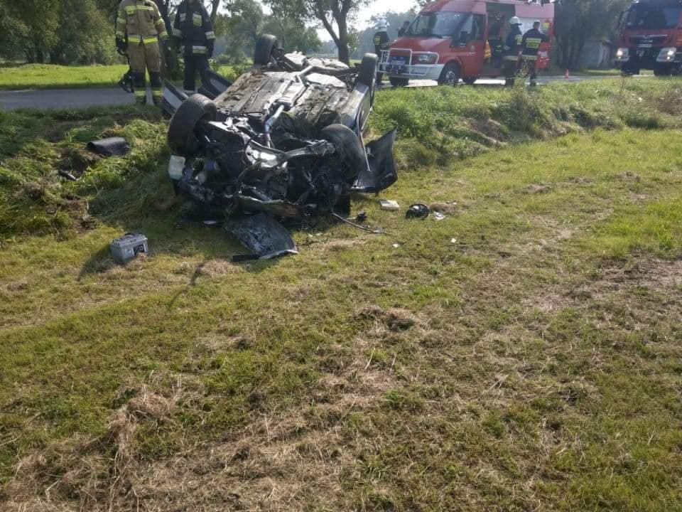 Niebezpieczny wypadek w Czarni [24.09.2020] - zdjęcie #3 - eOstroleka.pl