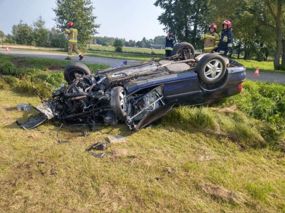 Niebezpieczny wypadek w Czarni [24.09.2020] - zdjęcie #5 - eOstroleka.pl