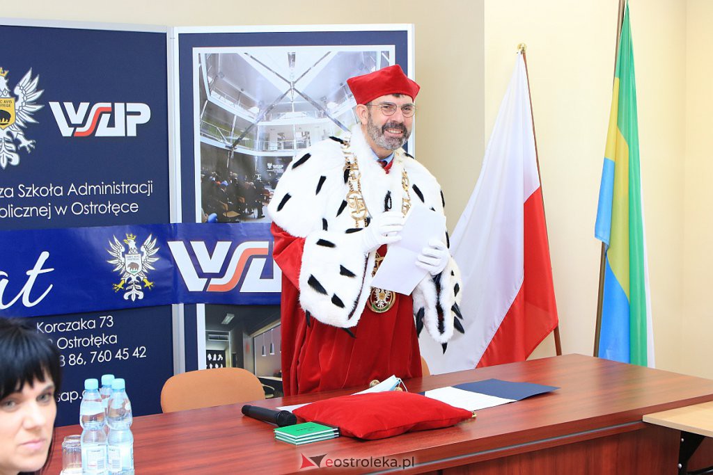 Uroczyste posiedzenie Senatu Wyższej Szkoły Administracji Publicznej w Ostrołęce [02.10.2020] - zdjęcie #33 - eOstroleka.pl