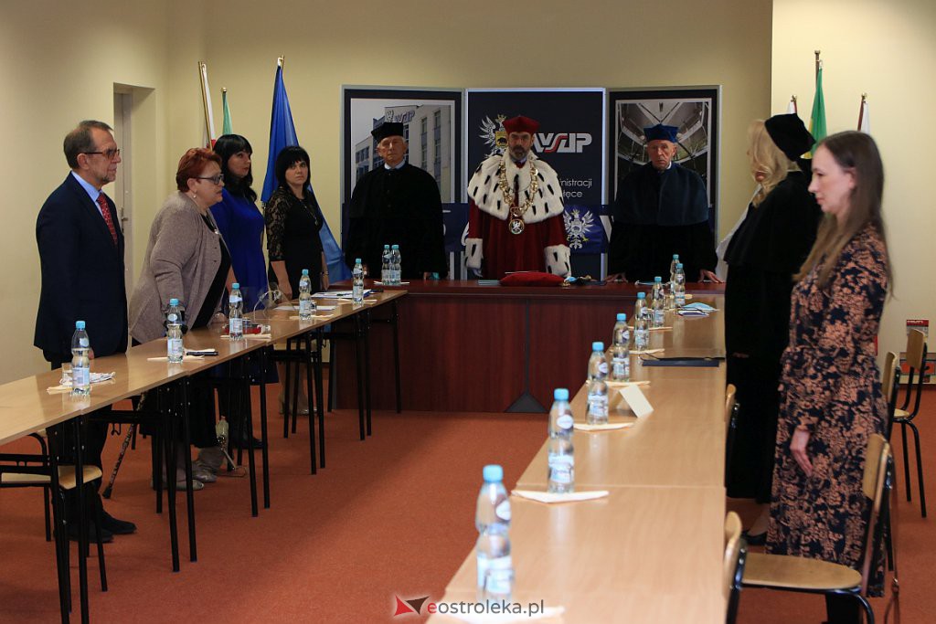 Uroczyste posiedzenie Senatu Wyższej Szkoły Administracji Publicznej w Ostrołęce [02.10.2020] - zdjęcie #9 - eOstroleka.pl