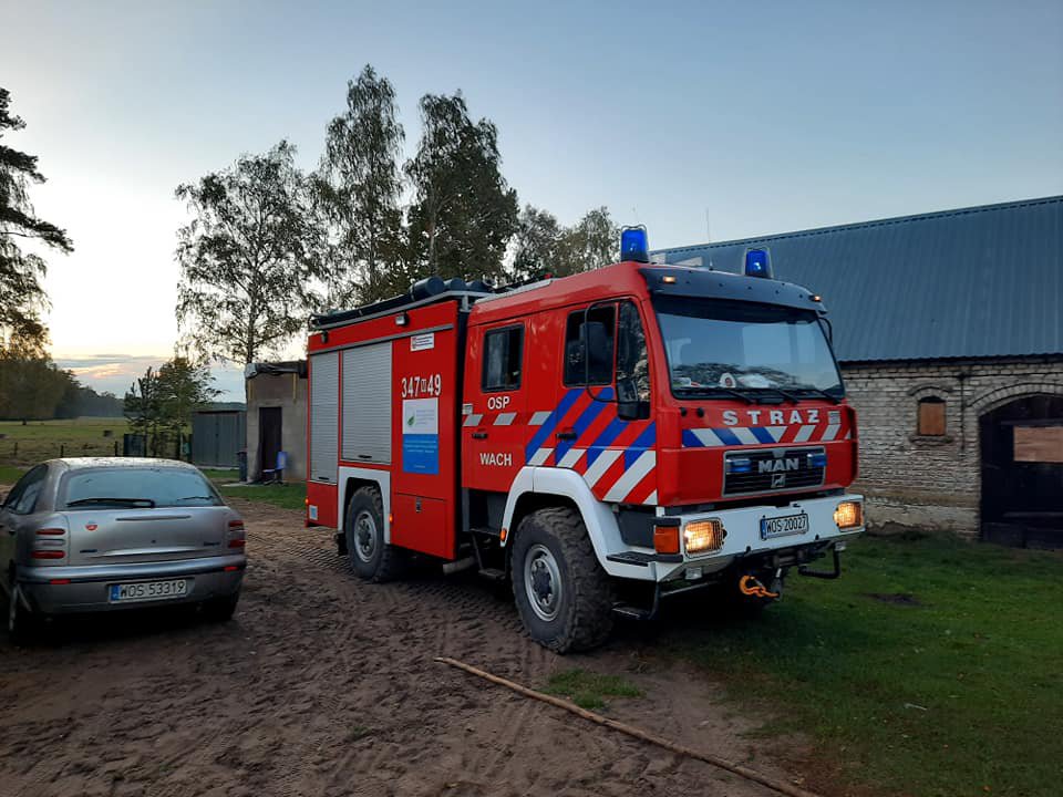 Ostrołęka i powiat po nawałnicy. Około 130 strażackich interwencji, trwa szacowanie strat [05.10.2020] - zdjęcie #29 - eOstroleka.pl