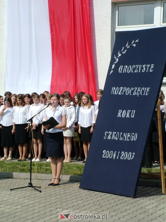 Rozpoczęcie roku szkolnego 2004/2005 - zdjęcie #12 - eOstroleka.pl