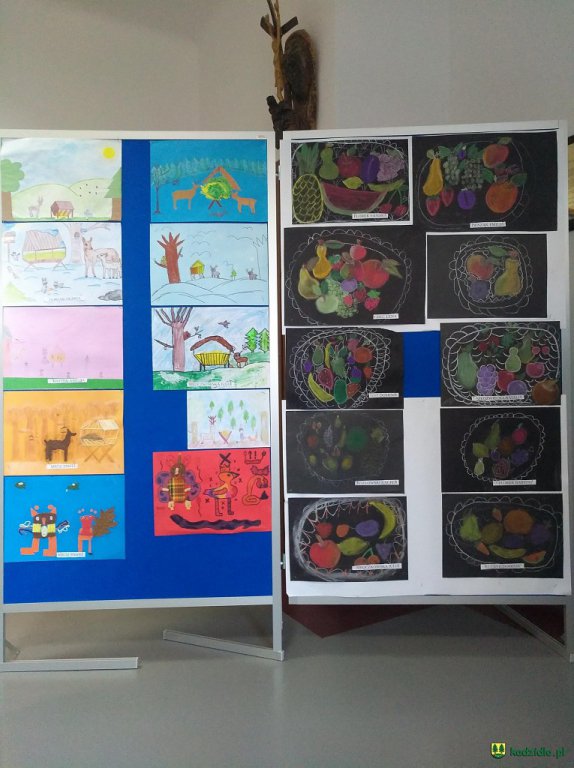 „W świecie sztuki” – wystawa prac uczniów szkoły w Chudku [21.10.2020] - zdjęcie #6 - eOstroleka.pl