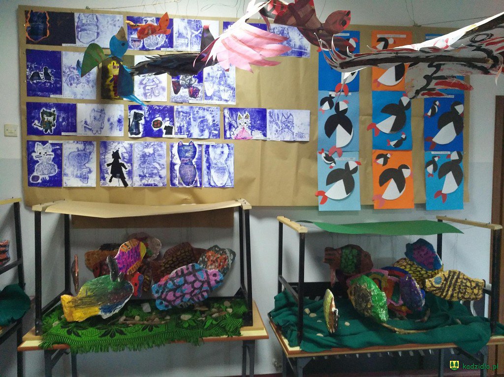 „W świecie sztuki” – wystawa prac uczniów szkoły w Chudku [21.10.2020] - zdjęcie #7 - eOstroleka.pl