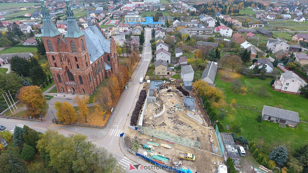 Budowa tężni w Rzekuniu [30.10.2020] - zdjęcie #1 - eOstroleka.pl
