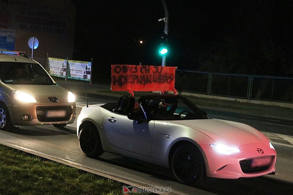 Strajk kobiet. Protest samochodowy [31.10.2020] - zdjęcie #4 - eOstroleka.pl