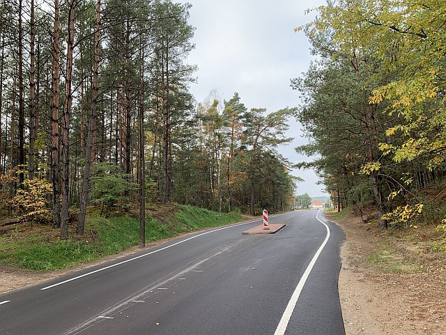 Droga łącząca dwa powiaty częściowo gotowa [09.11.2020] - zdjęcie #2 - eOstroleka.pl