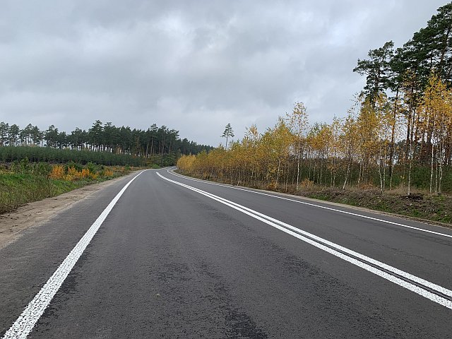 Droga łącząca dwa powiaty częściowo gotowa [09.11.2020] - zdjęcie #5 - eOstroleka.pl