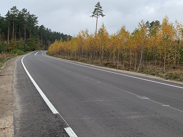 Droga łącząca dwa powiaty częściowo gotowa [09.11.2020] - zdjęcie #6 - eOstroleka.pl