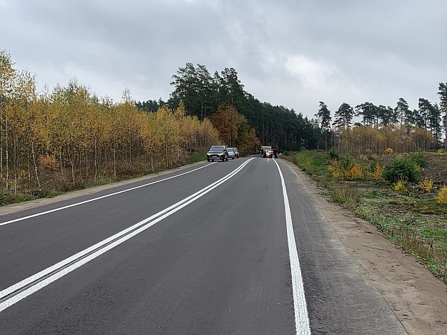 Droga łącząca dwa powiaty częściowo gotowa [09.11.2020] - zdjęcie #7 - eOstroleka.pl