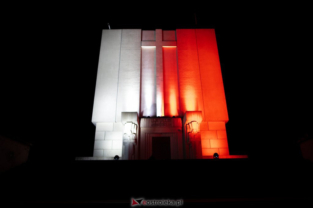Iluminacje w Ostrołęce - 11 listopada [11.11.2020] - zdjęcie #16 - eOstroleka.pl