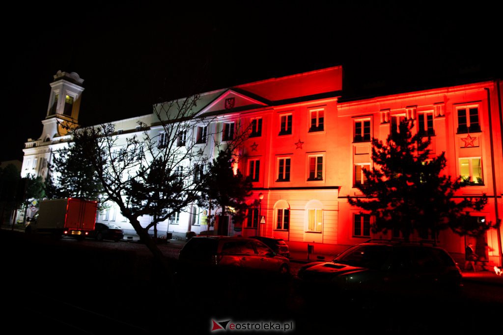 Iluminacje w Ostrołęce - 11 listopada [11.11.2020] - zdjęcie #14 - eOstroleka.pl