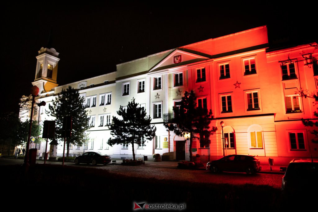 Iluminacje w Ostrołęce - 11 listopada [11.11.2020] - zdjęcie #4 - eOstroleka.pl
