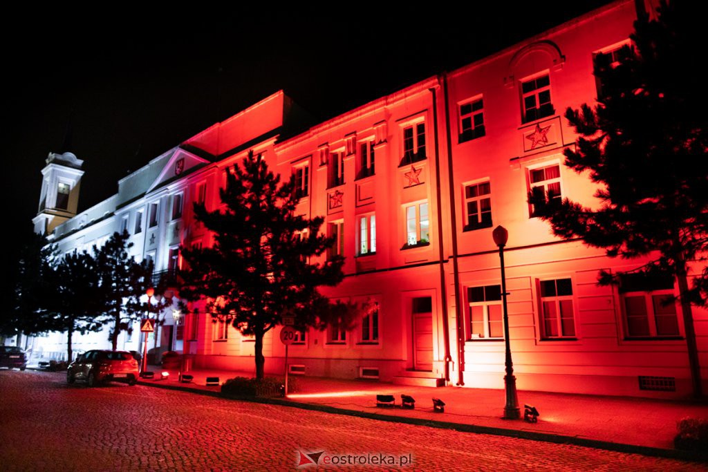 Iluminacje w Ostrołęce - 11 listopada [11.11.2020] - zdjęcie #6 - eOstroleka.pl