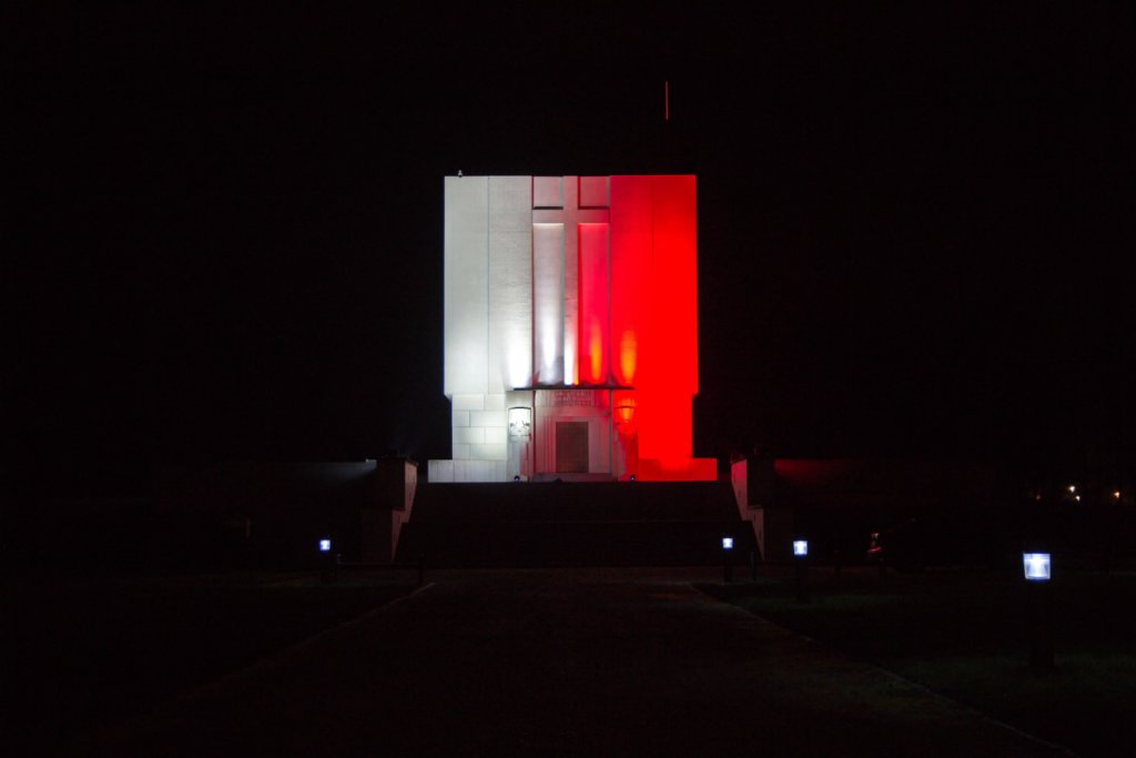 Iluminacje w Ostrołęce - 11 listopada [11.11.2020] - zdjęcie #1 - eOstroleka.pl