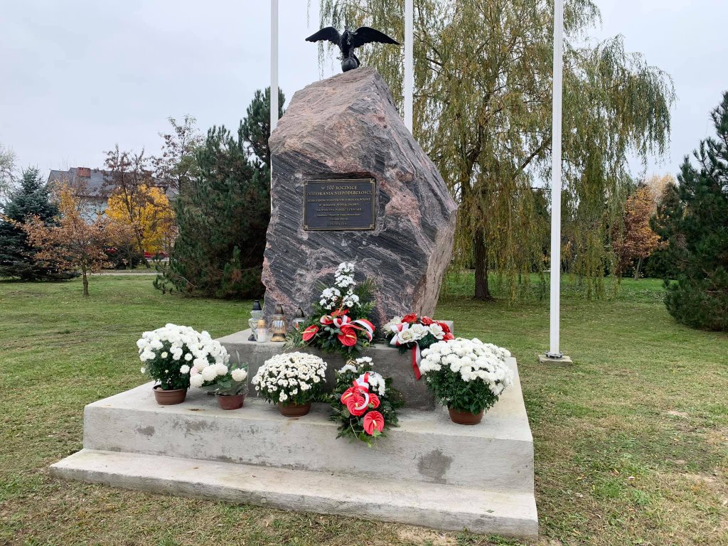 Tak obchodzono Święto Niepodległości w Olszewie-Borkach [12.11.2020] - zdjęcie #4 - eOstroleka.pl