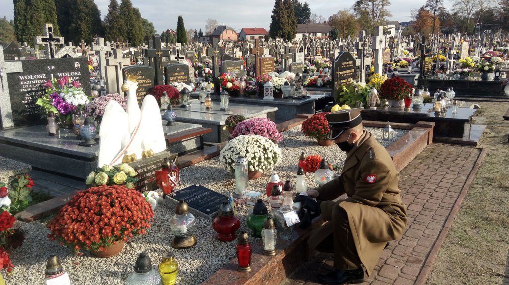 Żołnierska pamięć i Święto Niepodległości w Wojskowej Komendzie Uzupełnień w Ostrołęce [12.11.2020] - zdjęcie #28 - eOstroleka.pl