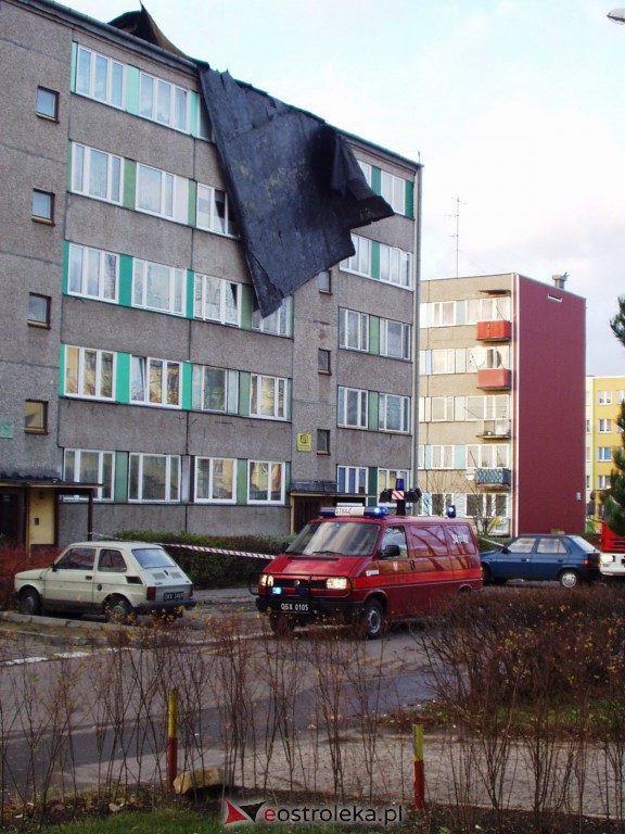 Nawałnica w Ostrołęce - listopad 2004 - zdjęcie #15 - eOstroleka.pl