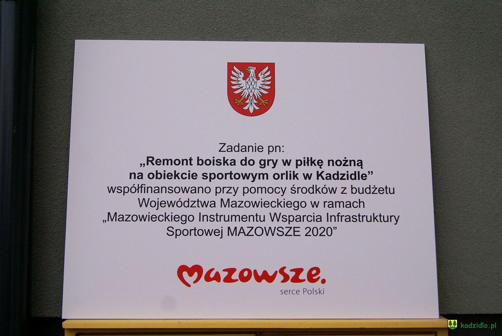 Kadzidlański orlik po remoncie wygląda jak nowy [17.11.2020] - zdjęcie #1 - eOstroleka.pl