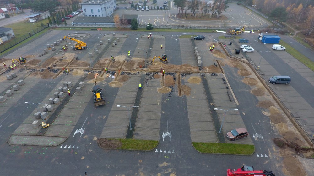 Raport z budowy szpitala tymczasowego w Ostrołęce [19.11.2020] - zdjęcie #25 - eOstroleka.pl