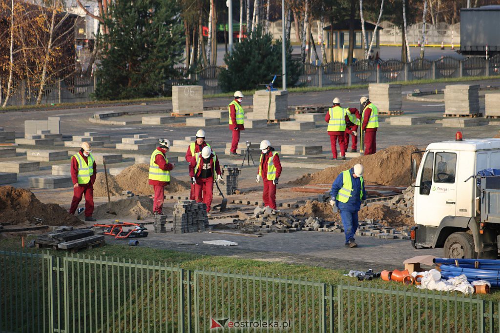 Raport z budowy szpitala tymczasowego w Ostrołęce [19.11.2020] - zdjęcie #5 - eOstroleka.pl