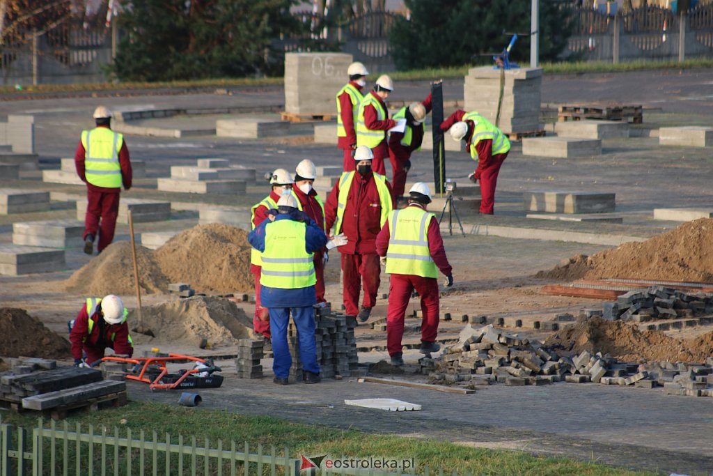 Raport z budowy szpitala tymczasowego w Ostrołęce [19.11.2020] - zdjęcie #13 - eOstroleka.pl