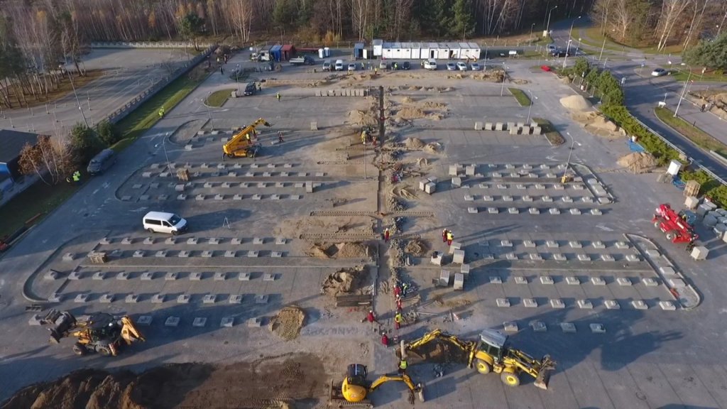 Raport z budowy szpitala tymczasowego w Ostrołęce [19.11.2020] - zdjęcie #27 - eOstroleka.pl