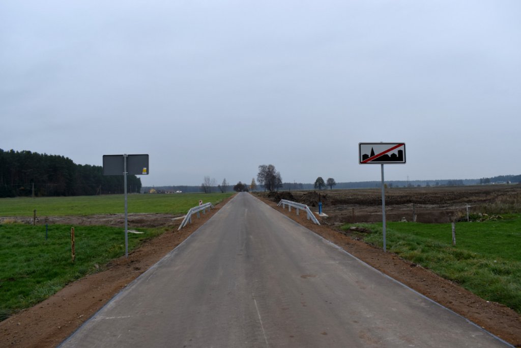 Rozbudowa drogi gminnej Łyse-Kolonia Worek [18.11.2020] - zdjęcie #3 - eOstroleka.pl