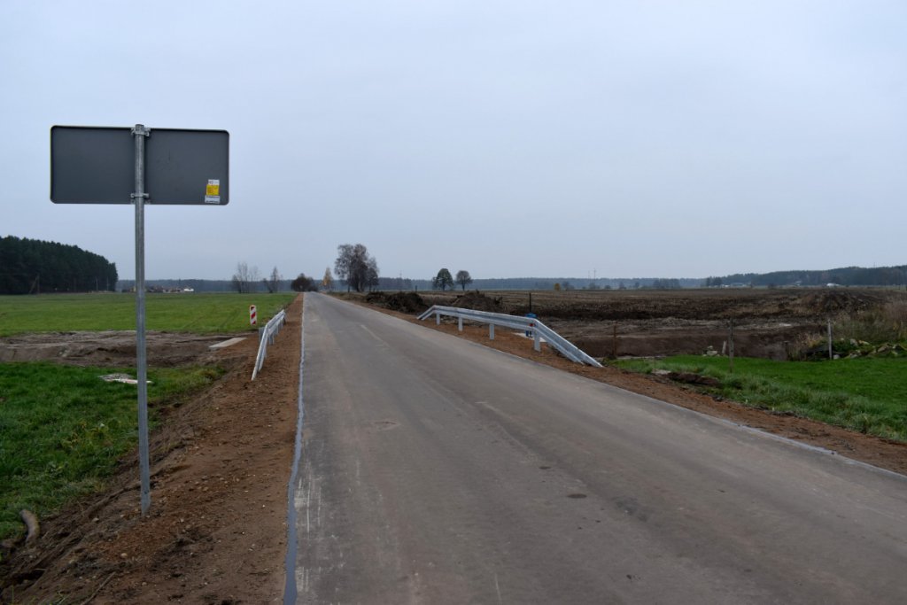 Rozbudowa drogi gminnej Łyse-Kolonia Worek [18.11.2020] - zdjęcie #4 - eOstroleka.pl
