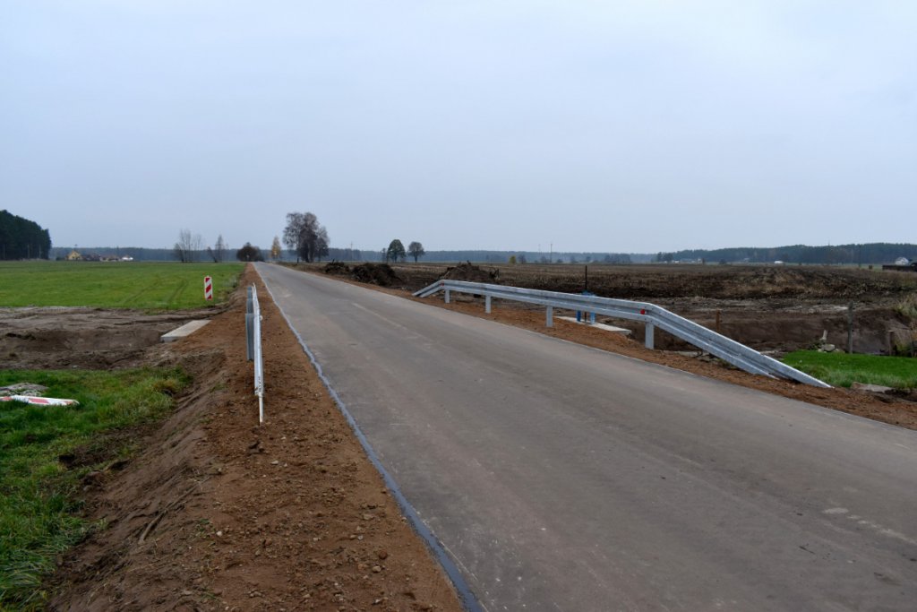 Rozbudowa drogi gminnej Łyse-Kolonia Worek [18.11.2020] - zdjęcie #5 - eOstroleka.pl