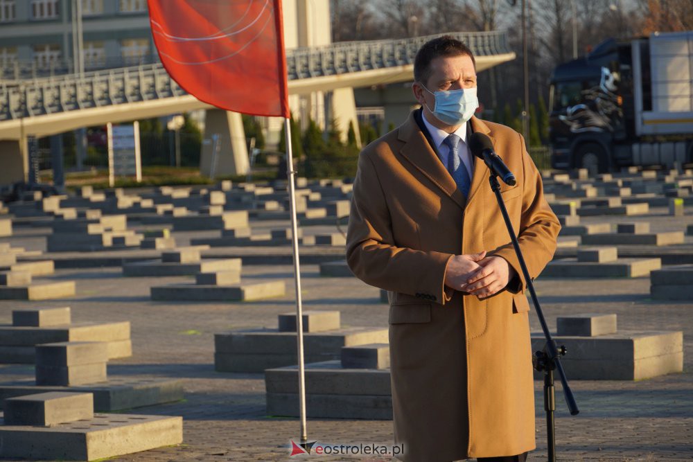 Budowa szpitala tymczasowego w Ostrołęce [25.11.2020] - zdjęcie #65 - eOstroleka.pl