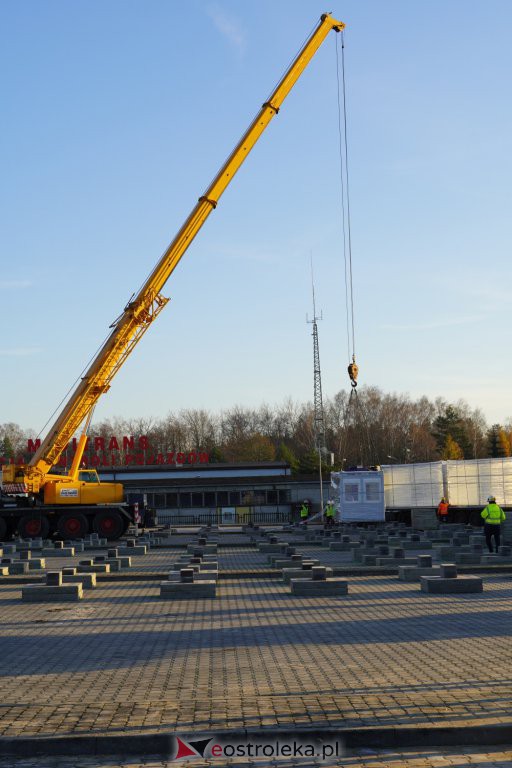 Budowa szpitala tymczasowego w Ostrołęce [25.11.2020] - zdjęcie #63 - eOstroleka.pl