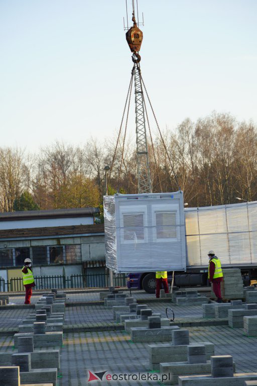 Budowa szpitala tymczasowego w Ostrołęce [25.11.2020] - zdjęcie #47 - eOstroleka.pl