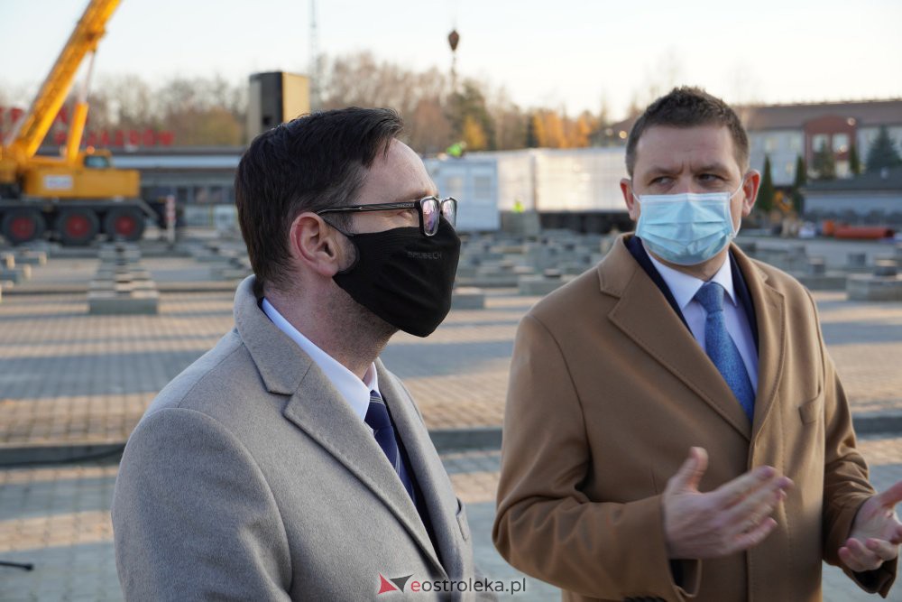 Budowa szpitala tymczasowego w Ostrołęce [25.11.2020] - zdjęcie #25 - eOstroleka.pl