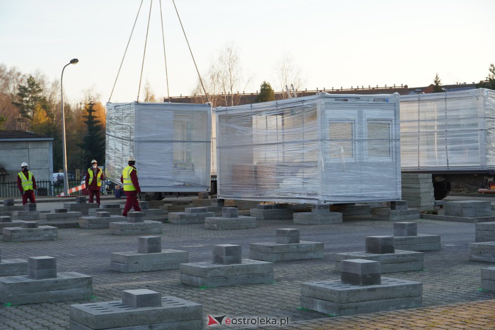 Budowa szpitala tymczasowego w Ostrołęce [25.11.2020] - zdjęcie #4 - eOstroleka.pl