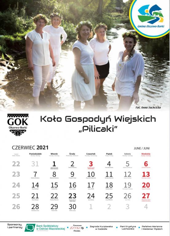 Kalendarz „Olszewo-Borki – moja gmina 2021” - zdjęcie #6 - eOstroleka.pl