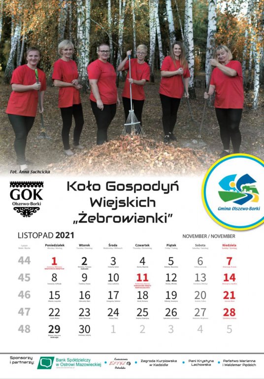 Kalendarz „Olszewo-Borki – moja gmina 2021” - zdjęcie #7 - eOstroleka.pl