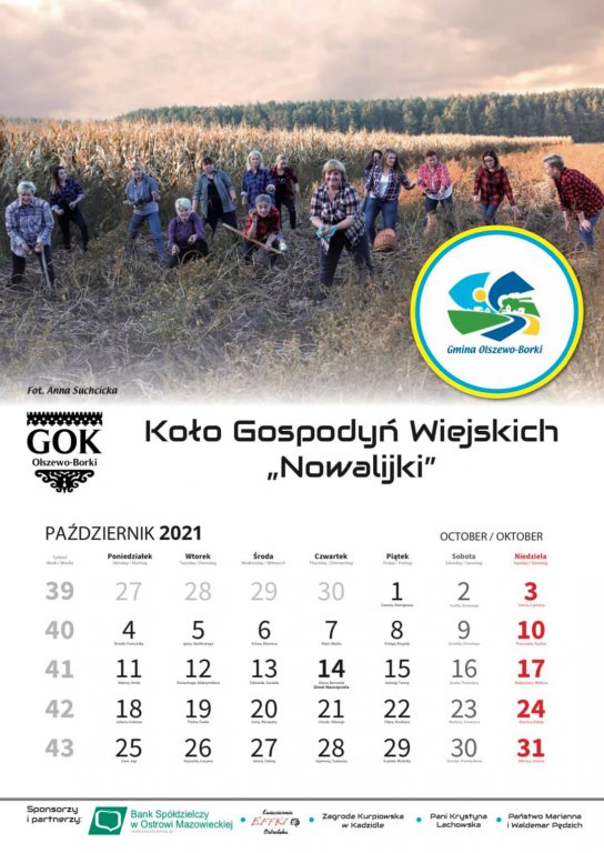 Kalendarz „Olszewo-Borki – moja gmina 2021” - zdjęcie #8 - eOstroleka.pl