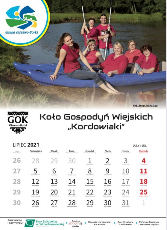Kalendarz „Olszewo-Borki – moja gmina 2021” - zdjęcie #9 - eOstroleka.pl