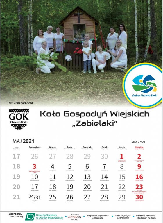 Kalendarz „Olszewo-Borki – moja gmina 2021” - zdjęcie #12 - eOstroleka.pl