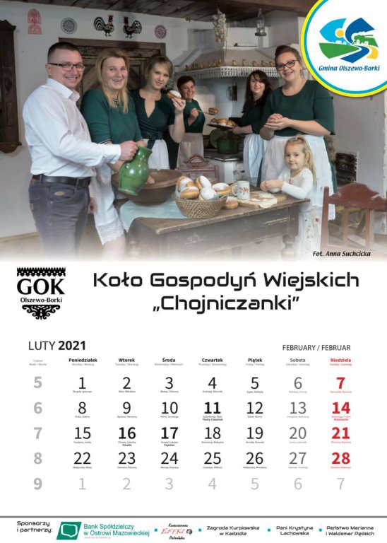 Kalendarz „Olszewo-Borki – moja gmina 2021” - zdjęcie #13 - eOstroleka.pl