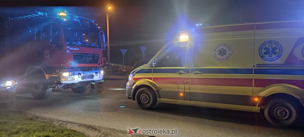 Wypadek w Tobolicach [19.12.2020] - zdjęcie #1 - eOstroleka.pl