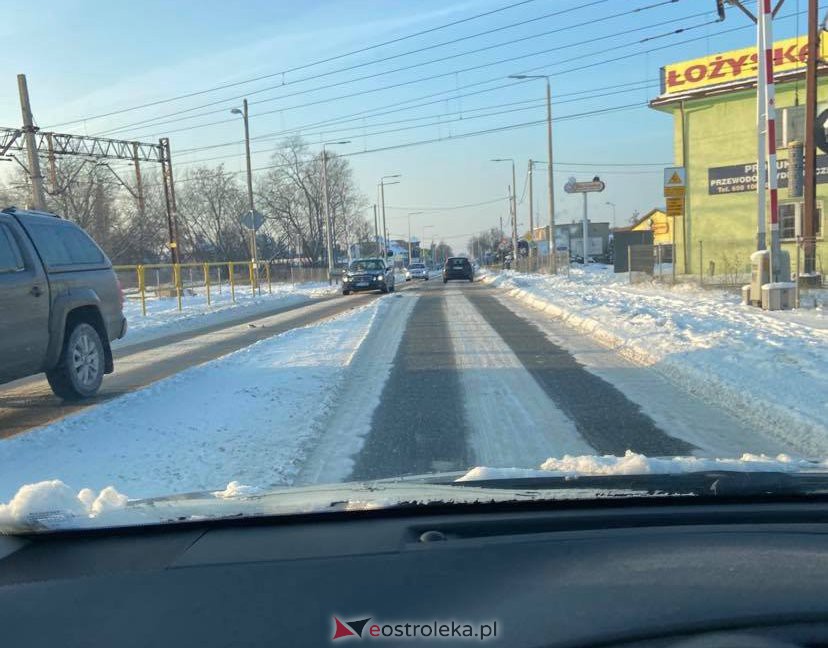 Kierowcy o drogowcach z Ostrołęki: „Znów zaspali, a teraz jeżdżą bez celu” [17.01.2021] - zdjęcie #3 - eOstroleka.pl