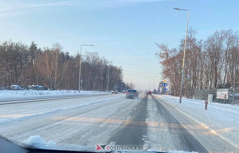 Kierowcy o drogowcach z Ostrołęki: „Znów zaspali, a teraz jeżdżą bez celu” [17.01.2021] - zdjęcie #4 - eOstroleka.pl