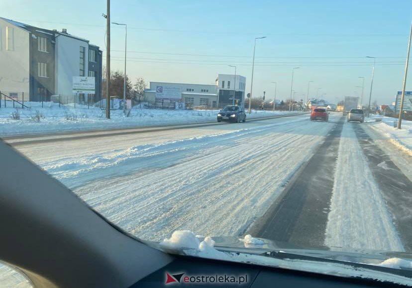 Kierowcy o drogowcach z Ostrołęki: „Znów zaspali, a teraz jeżdżą bez celu” [17.01.2021] - zdjęcie #5 - eOstroleka.pl