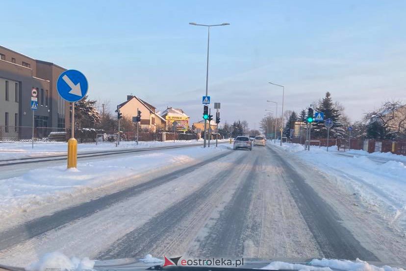 Kierowcy o drogowcach z Ostrołęki: „Znów zaspali, a teraz jeżdżą bez celu” [17.01.2021] - zdjęcie #11 - eOstroleka.pl