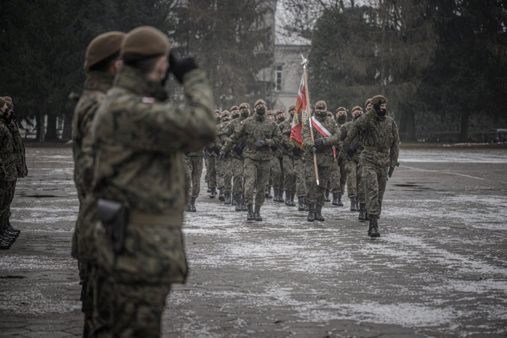 Za nami pierwsza w tym roku wojskowa przysięga terytorialsów z 5. MBOT [25.01.2021] - zdjęcie #1 - eOstroleka.pl