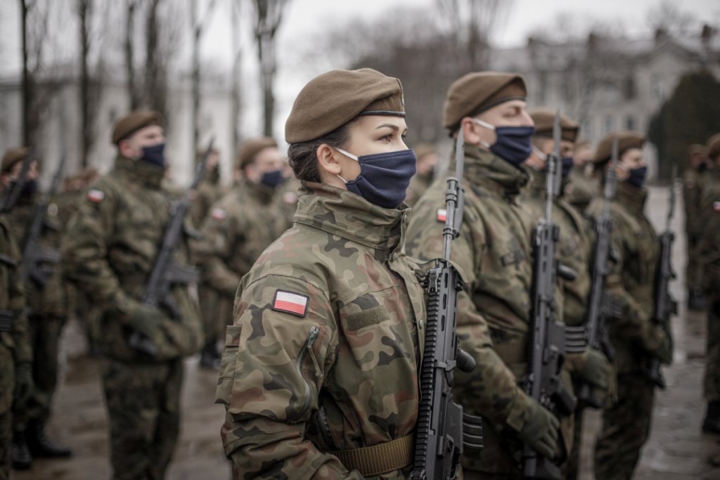 Za nami pierwsza w tym roku wojskowa przysięga terytorialsów z 5. MBOT [25.01.2021] - zdjęcie #3 - eOstroleka.pl