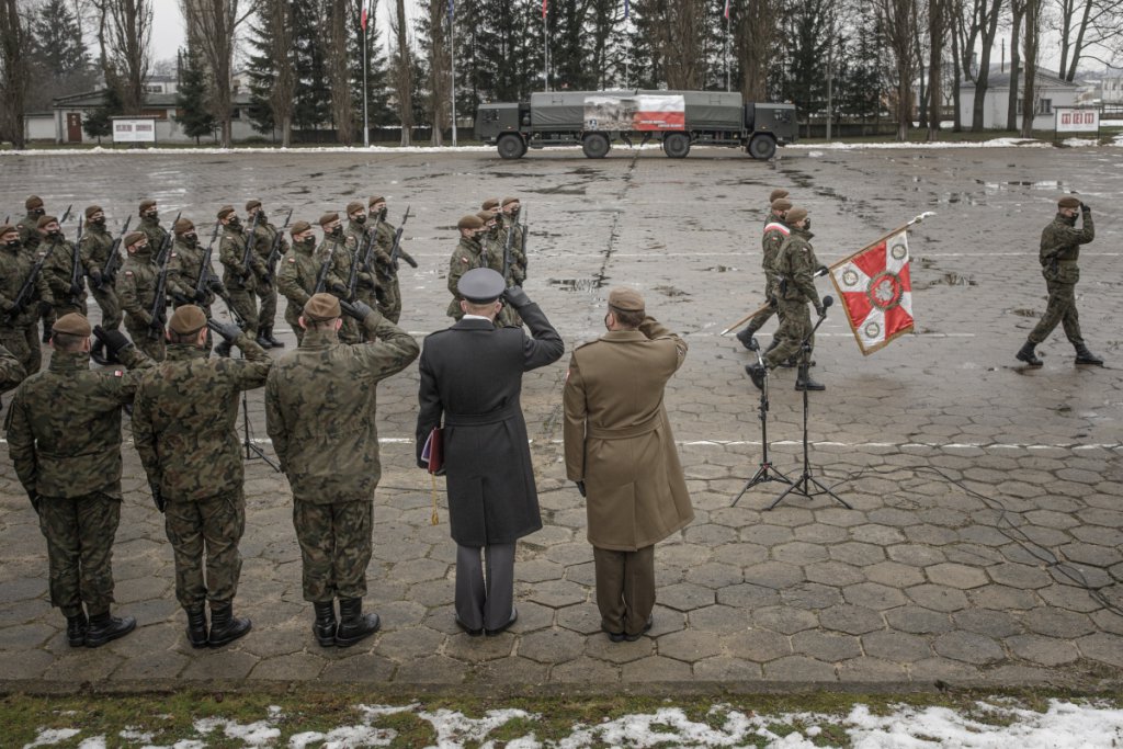 Za nami pierwsza w tym roku wojskowa przysięga terytorialsów z 5. MBOT [25.01.2021] - zdjęcie #9 - eOstroleka.pl