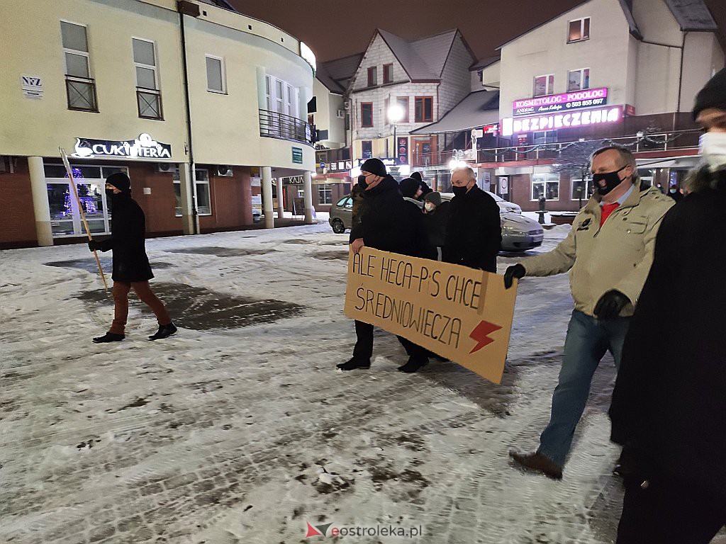 Strajk Kobiet w Ostrołęce [28.01.2021] - zdjęcie #13 - eOstroleka.pl
